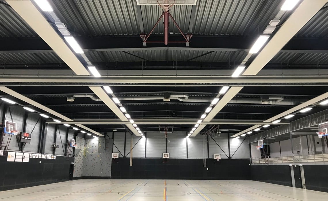 Sporthal verlichting