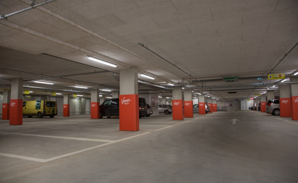 Verlichting parkeergarage